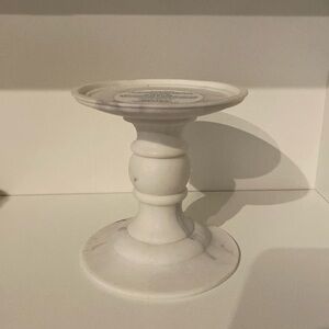 Bath and Body Works faux marble candle stand